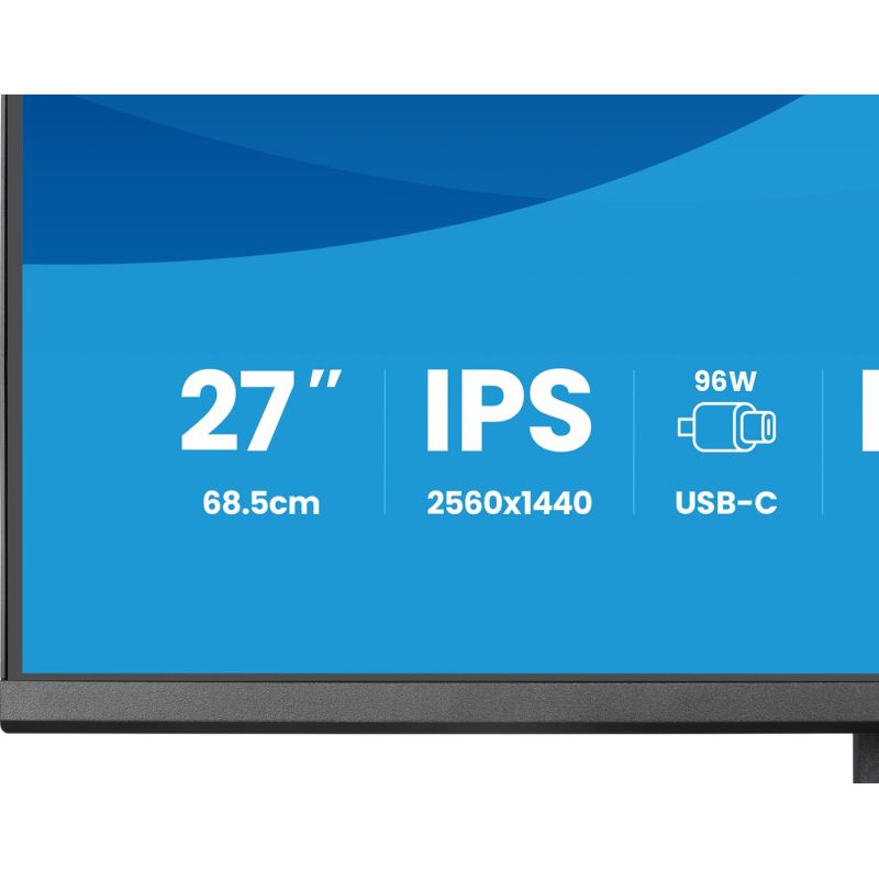 8. iiyama ProLite XB2797QSNPH-B1 27-Zoll-IPS-LCD-Monitor (4 ms, 2560 x 1440 Pixel, 350 cd/m², HDMI/DP/USB 2) Schwarz