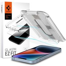 Spigen Glas.tR EZ Fit Panzerglas für iPhone 13 / 13 Pro / 14 / 16e / 17e - 2 Stück.