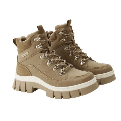 5. Lee Cooper Damen-Winterstiefel, braune, gefütterte Stiefeletten