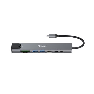 2. USB Equip 133497 USB Typ-C Adapter Schwarz, Grau