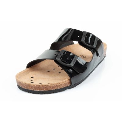 14. Abeba Sandalen Schwarz W 8088 Arbeits-Flip-Flops