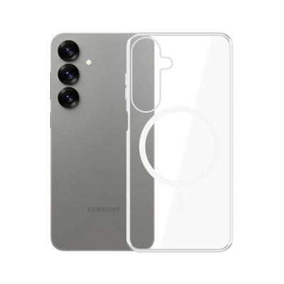 4. 3mk Clear MagCase Hülle für Samsung Galaxy S25 – transparent