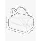 6. EVOC Reisetasche 100 Dunkeloliv - Schwarz