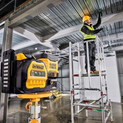 5. DeWALT DCE089NG18-XJ Dreh- und Linearwasserwaage 50 m
