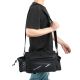 3. Wozinsky Fahrrad-Gepäckträgertasche mit Schultergurt, 9 l (Regenschutz inklusive), Schwarz (WBB22BK)