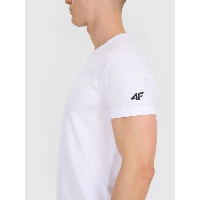 4. Herren-T-Shirt, einfarbig, Größe 4F 4FRSS25TTSHM3041-10S