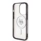 13. Karl Lagerfeld IML Choupette's Head MagSafe-Hülle für iPhone 15 Pro – transparent