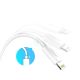 12. Ugreen US155 20728 USB-A / Lightning MFi 2,4A Kabel 1m - Weiß