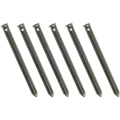 8. Zeltnägel 23 cm, 6er-Set, Metall