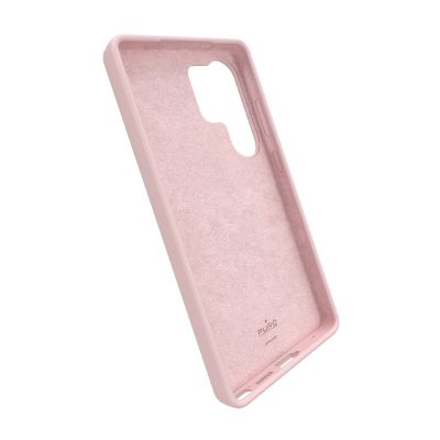 3. Puro Icon Silikonhülle für Samsung Galaxy S25 Ultra – rosa