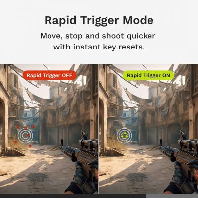 9. Glorious Gaming GMMK 3 PRO HE 75% vorgefertigte USB-Tastatur QWERTY US-Englisch Schwarz