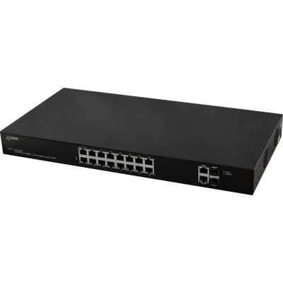 2. PULSAR SF116 Netzwerkanschlüsse Managed Fast Ethernet (10/100) PoE-Unterstützung 1U Schwarz