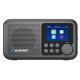 BLAUPUNKT DAB DR8BK tragbares Radio, schwarz