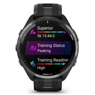 2. Garmin Forerunner 965 47 mm schwarze Uhr