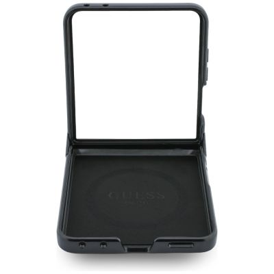 6. Guess 4G Classic MagSafe Hülle für Samsung Galaxy Z Flip 8 - Schwarz