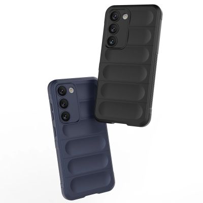 12. Magic Shield Case für Samsung Galaxy S23+ flexible gepanzerte Hülle schwarz