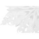 9. Papierdekoration Schneeflocke, Durchmesser 64 cm, weiß
