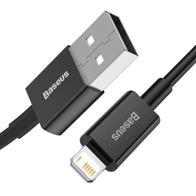 2. Baseus Superior USB - Lightning Kabel 2,4 A 2 m schwarz (CALYS-C01)