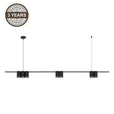 PORI Seven-Times Pendelleuchte GU10 ML0370 schwarz
