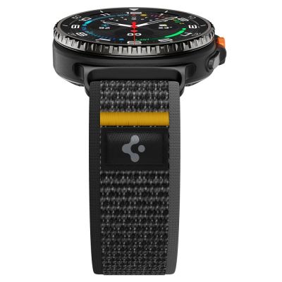 5. Spigen Athlex Air Strap für Samsung Galaxy Watch 40/44/46 mm - Schwarz und Gelb