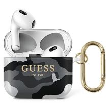 Guess GUA3UCAMG AirPods 3 Cover schwarz/schwarz Camo Collection