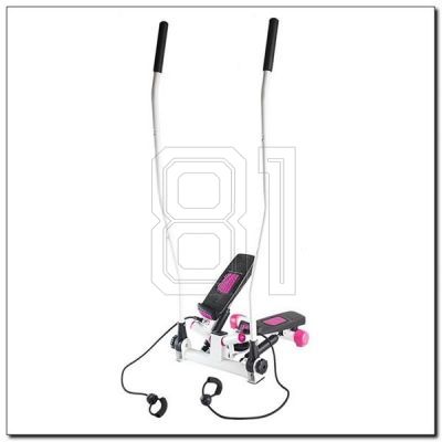 10. Stepper mit beweglichen Armen und Kabeln HMS S3085 rosa und weiß