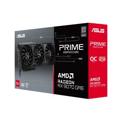13. Grafikkarte ASUS PRIME RX9070 GRE OC 12G