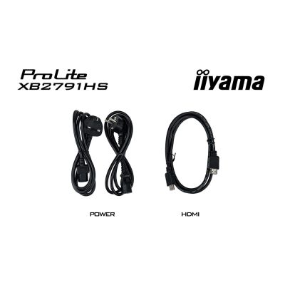 14. iiyama ProLite XB2791HS-B1 Computermonitor 68,6 cm (27") 1920 x 1080 px Full HD LED Schwarz