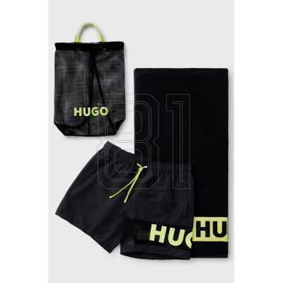 2. Hugo Cruise M 50515502-001 Badeshorts + Handtuch-Set