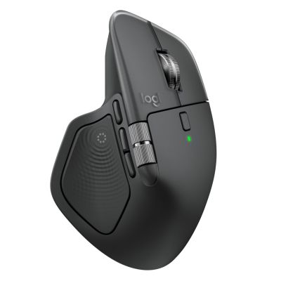 Logitech MX Master 4 Büromaus, rechtsseitig, kabellos (RF) + Bluetooth, Laser, 8000 DPI