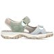 2. Bequeme Damen-Sportsandalen mit Klettverschluss, farbenfroh, Rieker 68866-94
