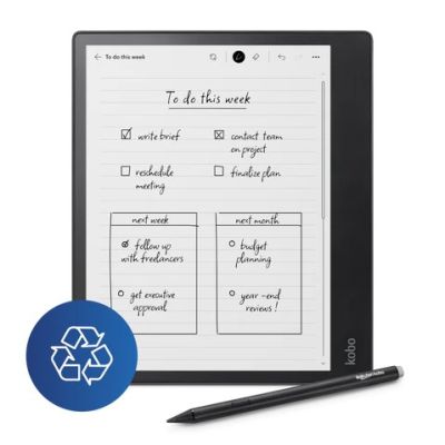 18. Kobo Elipsa 2E 10,3" 32GB Wi-Fi Schwarzer E-Book-Reader