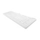 3. CHERRY Tastatur AK-C8112 Medizinische Kabellose DE Weiß Kabellos
