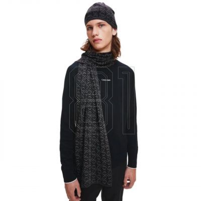 5. Calvin Klein Shadow Monogram Mütze + Schal M K50K507498