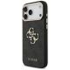 2. Guess 4G Big 4G Classic Logo Hülle für iPhone 17 Pro Max / 18 Pro Max – Schwarz und Gold