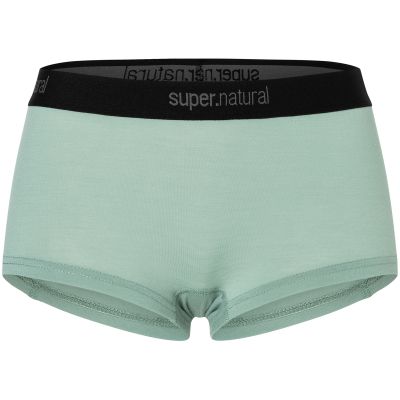 Damen-Sportboxershorts SUPER.NATURAL W Tundra 175 Boyfriend Hipster, grün