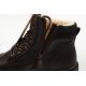 4. Wrangler Herrenschuhe Gillen Fur braune gefütterte Stiefeletten modisch