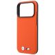 6. BMW M Quadrille Kevlar Metall Logo MagSafe Hülle für iPhone 17 Pro Max / 18 Pro Max - Orange