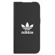 2. Adidas OR Booklet Case BASIC für iPhone 13 - Schwarz und Weiß