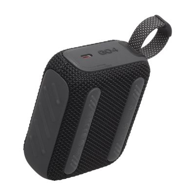 7. JBL GO 4 BLK tragbarer Bluetooth-Lautsprecher, schwarz