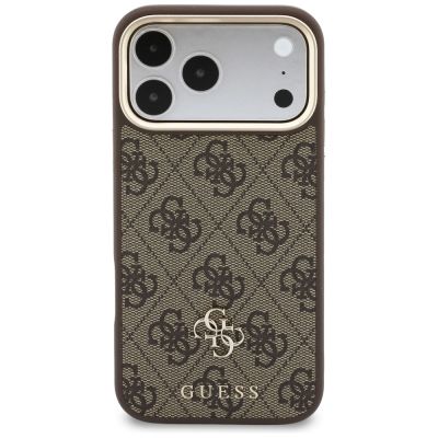 3. Guess 4G Hülle mit MagSafe-Wallet für iPhone 18 Pro / 17 Pro – braun