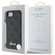 8. Guess 4G Script Logo MagSafe iPhone 16e Hülle - Schwarz