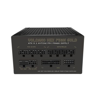 14. MODECOM VOLCANO HEX 750W GOLD ATX 3.1 NETZTEIL