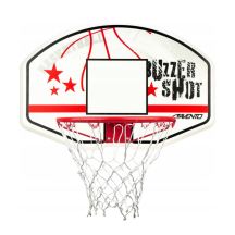 Avento Basketballbrett mit Korb, wasserdicht, zur Wandmontage, 90 x 60 cm – 47RB-WHT
