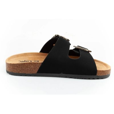4. Lee Cooper Damen-Slipper, schwarzes Wildleder, bequem, leicht