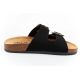 4. Lee Cooper Damen-Slipper, schwarzes Wildleder, bequem, leicht