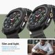 12. Spigen Liquid Air Case für Samsung Galaxy Watch 8 Classic 46 mm – Schwarz
