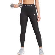 Adidas Techfit Stash Pocket Damen-Leggings in voller Länge schwarz IT2282