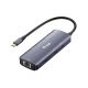 Equip 133501 Dockingstation, kabelgebunden, USB 3.2 Gen 1 (3.1 Gen 1), Typ-C, Grau