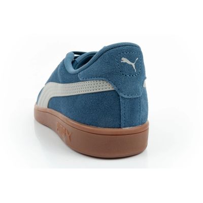 5. Puma Herren-Sportschuhe, Sneaker Smash 3.0, Leder, klassisch, modisch, blau